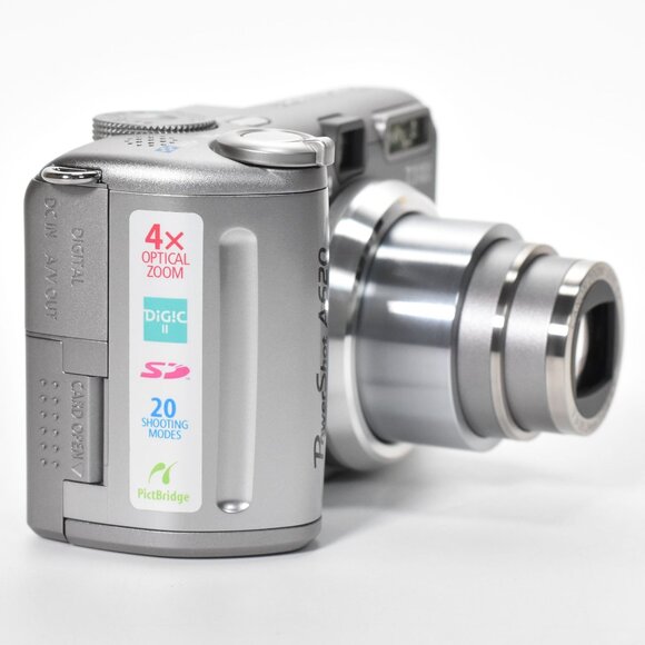 Canon Powershot A620 Digital Camera 7.1MP 4X Optical Zoom Video 2GB SD Card MINT - Picture 4 of 16